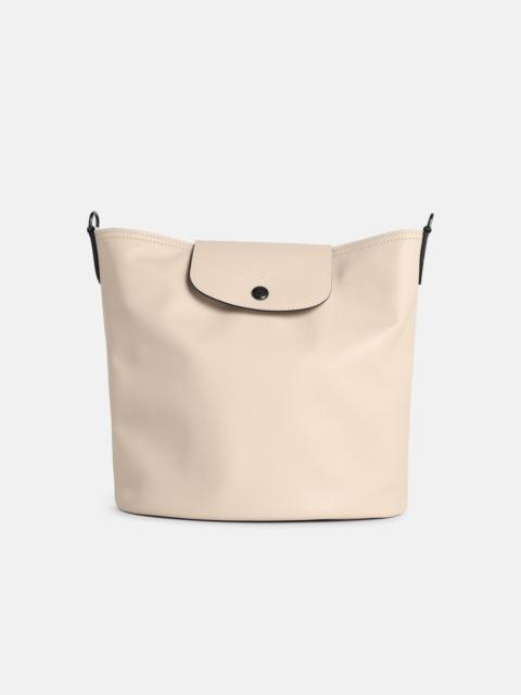 'LE PLIAGE XTRA' PAPER LEATHER BUCKET BAG