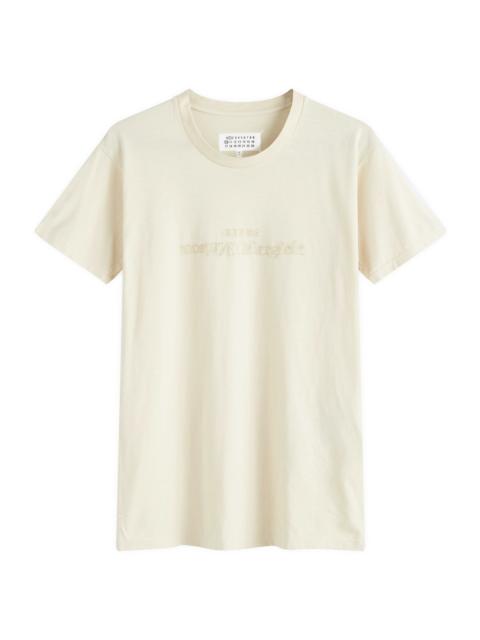 Maison Margiela Embroidered Logo T-Shirt