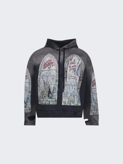 Motley Hooded Pullover Violet