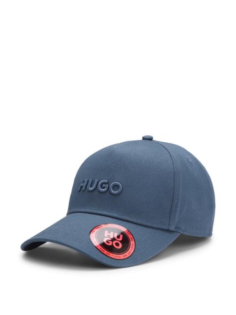 EMBROIDERED-LOGO CAP IN COTTON TWILL