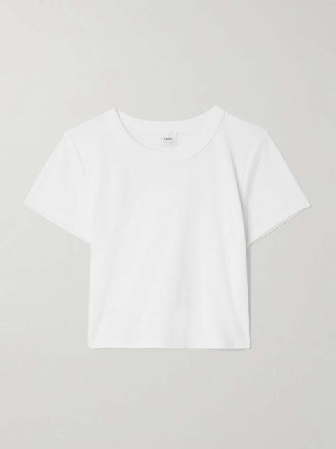 Kelly cropped ribbed stretch-cotton jersey T-Shirt