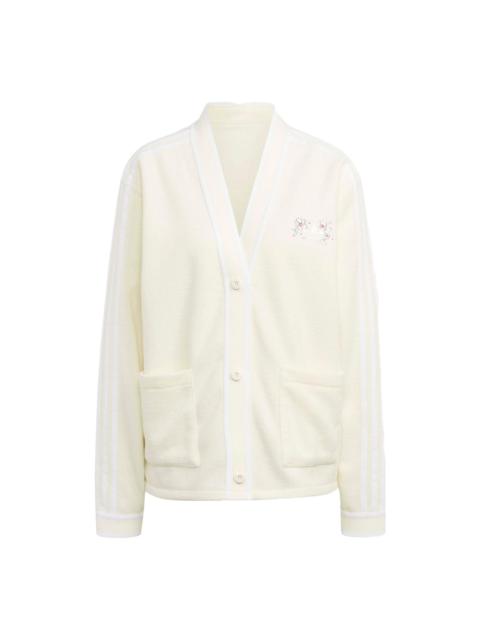 (WMNS) adidas Windbreaker Cardigan 'Beige' IP3761