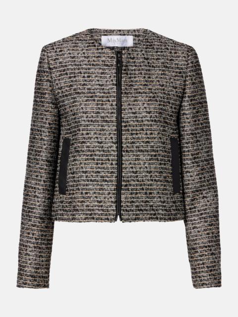 Volume tweed jacket