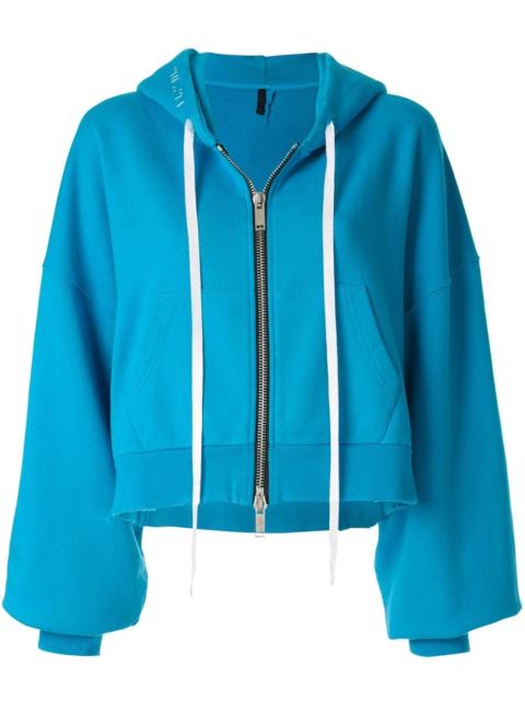 hooded bomber jacket