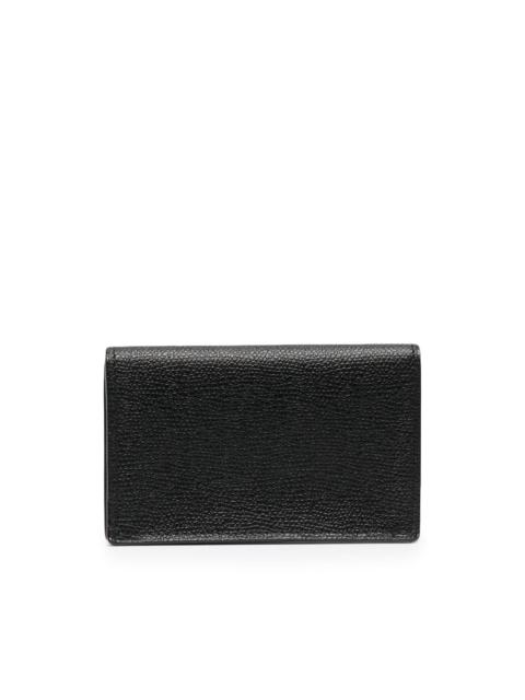 textured leather wallet