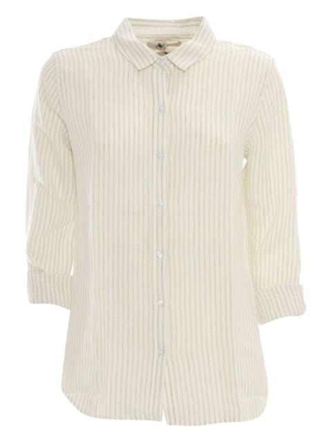 striped linen shirt