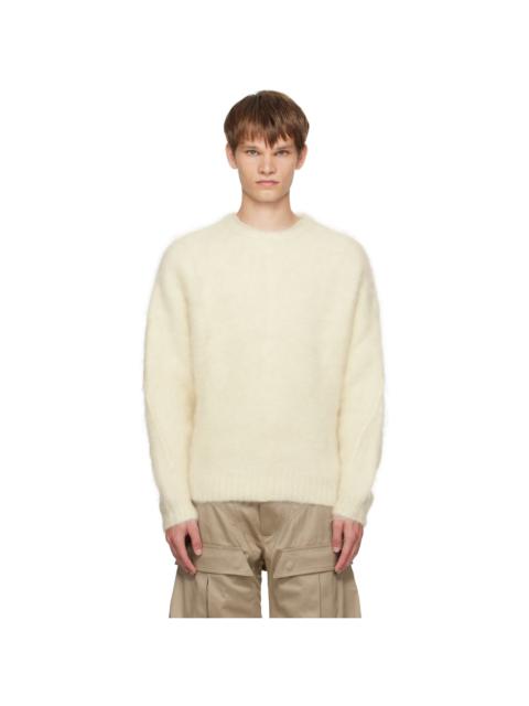 Off-White Mohair Sweater
