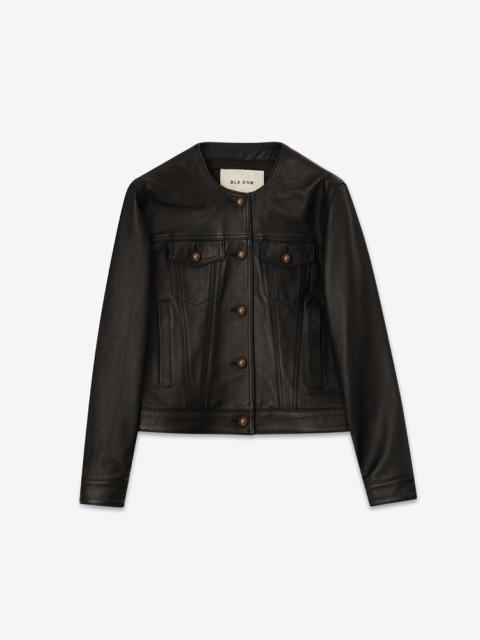 LEATHER JACKET 96 BLACK