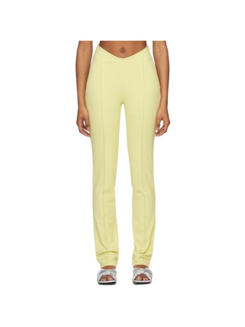 Green Slim-Fit Trousers