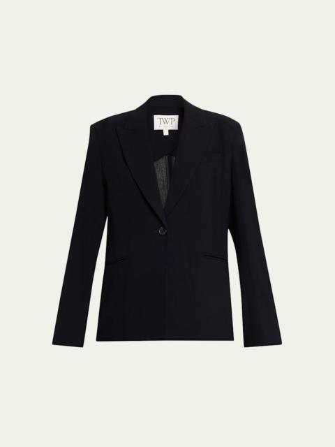 Single-Breasted Boy Blazer Jacket
