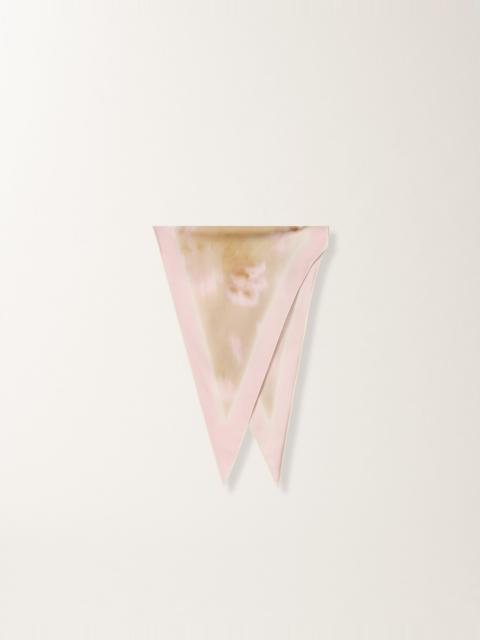 Printed silk losanga