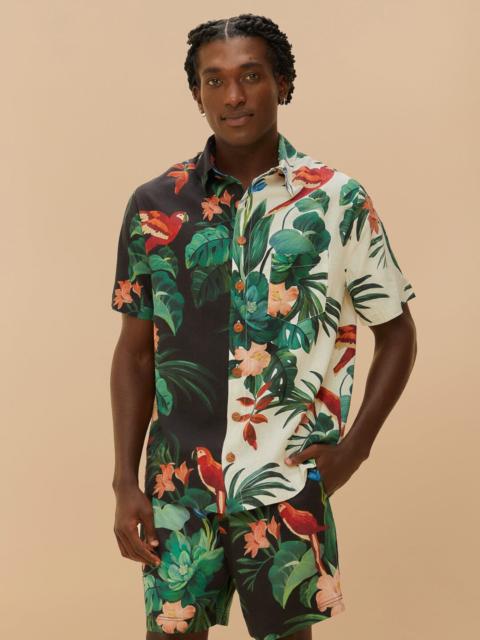 Black Midnight Macaw Fiesta Lenzing™ Ecovero™ Euroflax™ Shorts