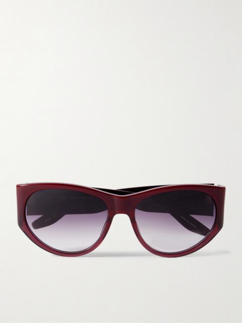 Cruz Cat-eye Acetate Sunglasses