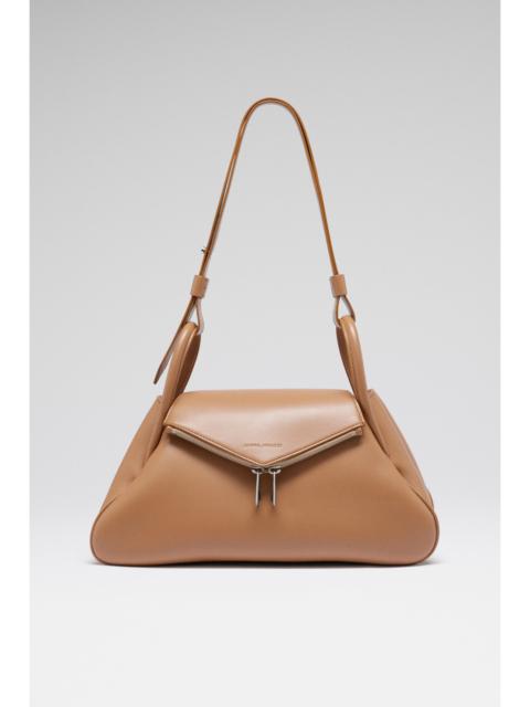 GEMINI SHOULDER BAG LATTE NAPPA