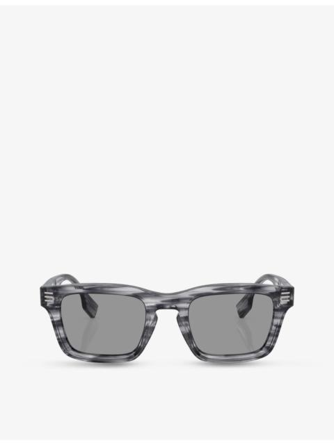 BE4403 rectangular-frame acetate sunglasses