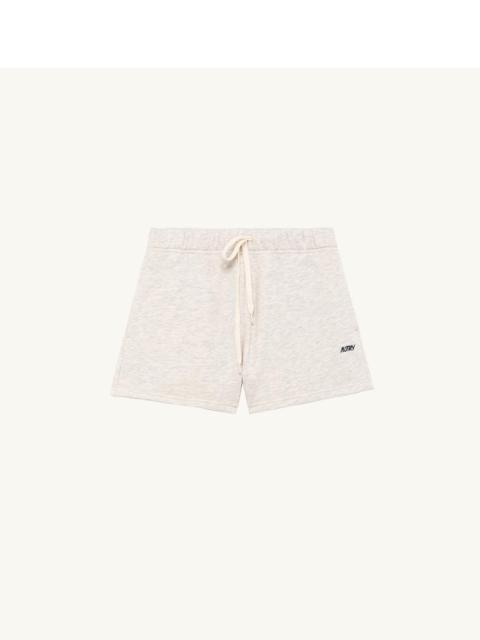 EMBROIDERED AUTRY LOGO SHORT WOMAN