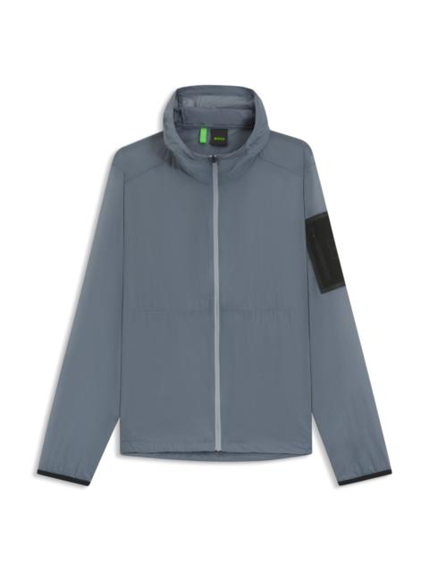 PACKABLE WATER-REPELLENT JACKET IN LIGHTWEIGHT RIPSTOP FABRIC