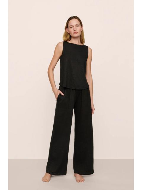 Organic Linen Knit High Waisted Pant
