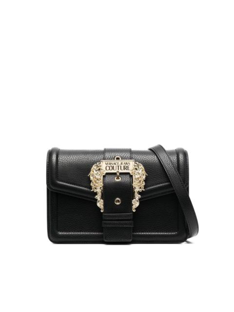 Baroque-buckle shoulder bag
