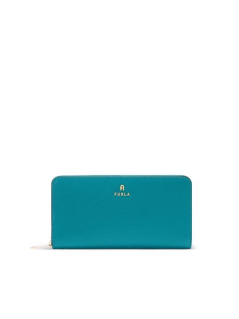 Camelia zipped wallet