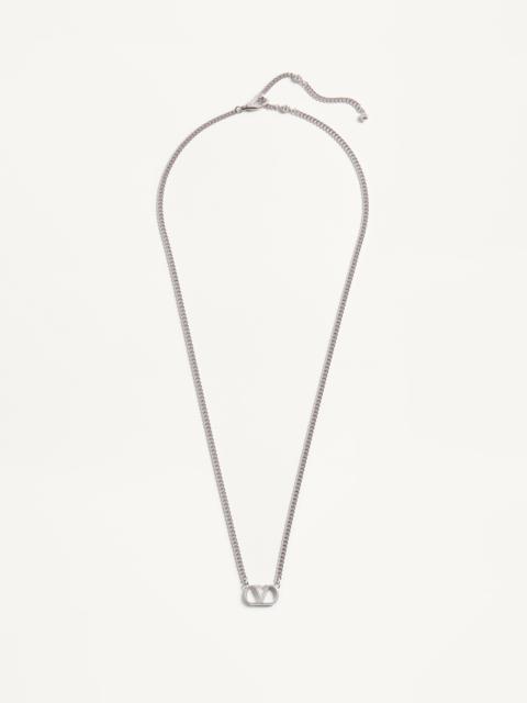 VALENTINO GARAVANI VLOGO SIGNATURE METAL NECKLACE