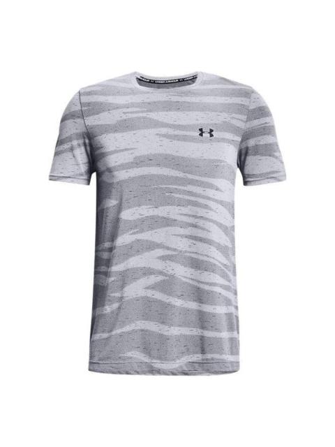Under Armour Seamless Wave T-shirt 'Grey' 1373726-011