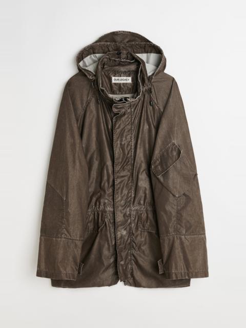 Horizon Jacket Brown Wash Out Nylon