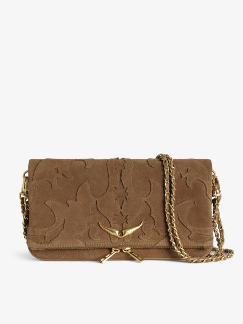 Rock Suede Clutch
