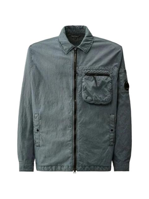 zippped pocketed jacket