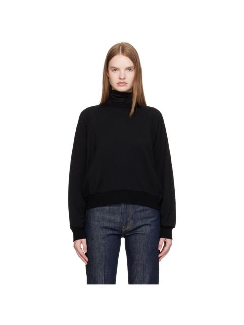 Black Light Wool Pullover Sweatshirt