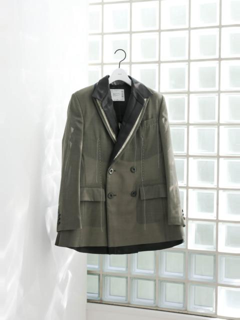 Wool Organza Jacket