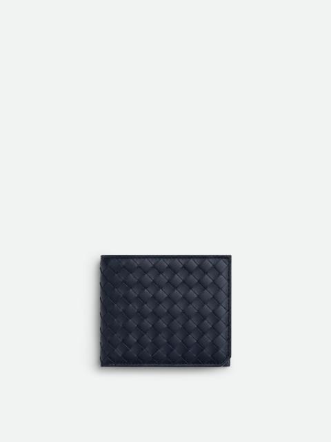 Intrecciato Piccolo Bi-Fold Wallet With Coin Purse