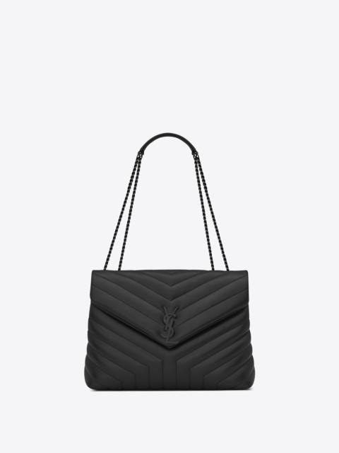 loulou medium chain bag in matelassé "y" leather