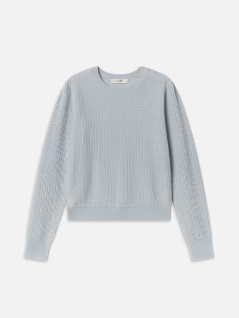 Chain Pointelle Sweater