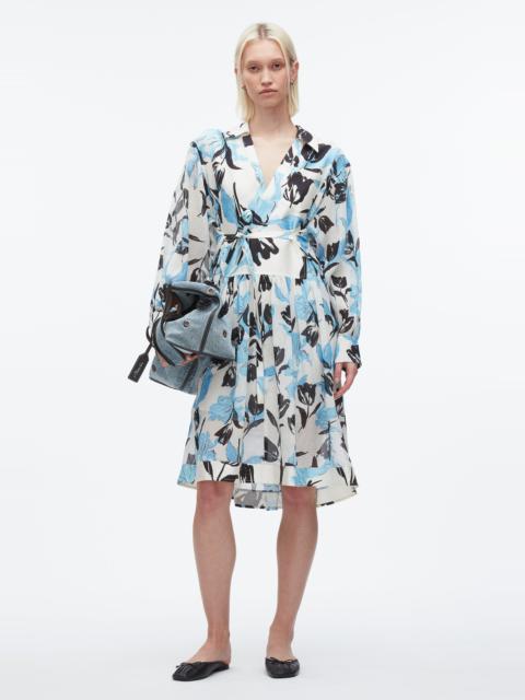 Joyful Tulip Shirt Dress