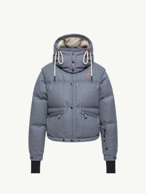 Yintab Hooded Wool Insulated Ski Jacket