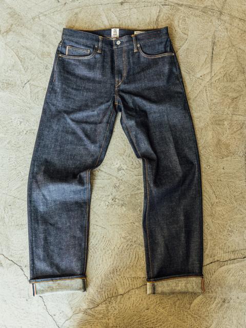 The Barrel Classic Straight - indigo Raw 14oz Selvedge