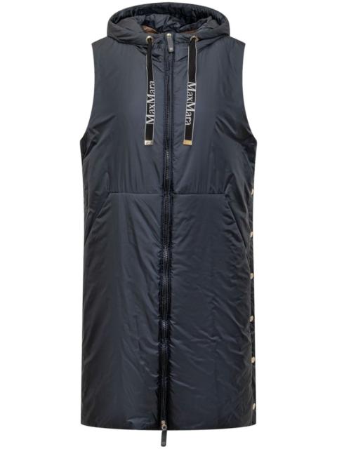 water-repellent canvas gilet