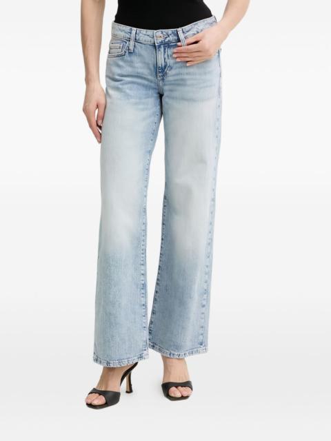 low-waist jeans