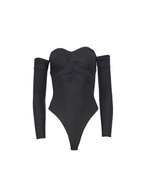 Jersey Ruched Bodysuit
