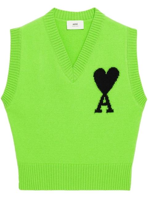 Ami de Coeur knitted vest