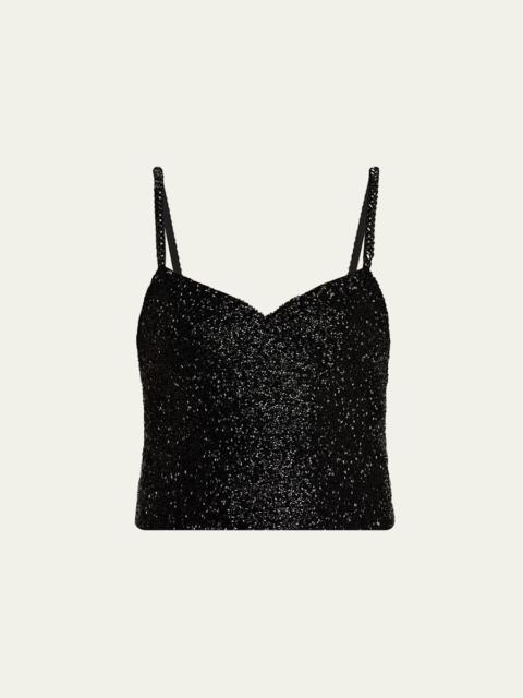 Nina Embellished Bustier Top