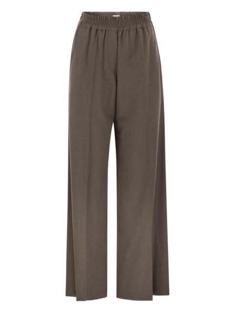 elasticated trousers