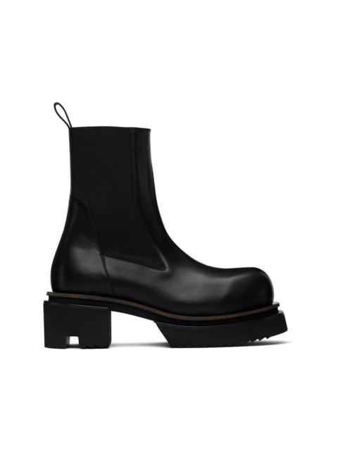 Black Temple Beatle Bogun Chelsea Boots