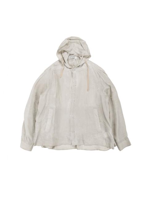 Rover Shirt Ghost Grey Wax Dipped Cupro