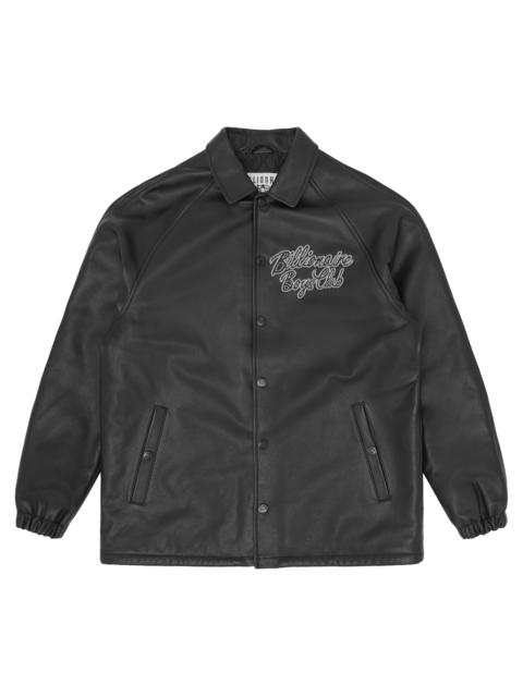LEATHER COACH JACKET