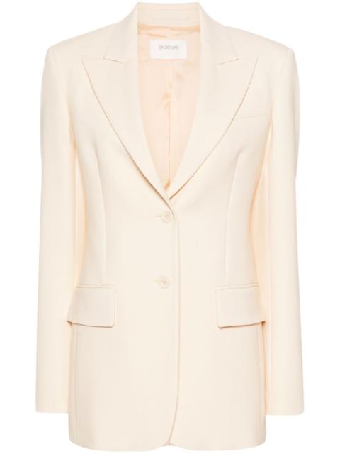 single-breasted blazer