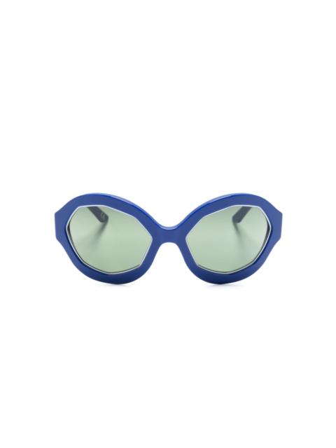 Cumulus Cloud oval-frame sunglasses