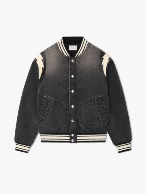 DENIM LIGHTING BOMBER