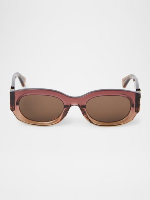 Palmer Arrow Oval Sunglasses